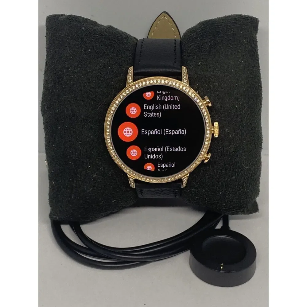 Fossil Gen 4 Authentic Digital Dial Smart Watch Custom Band FTW6011 AB434